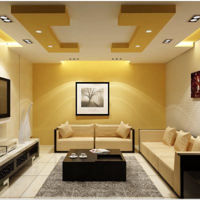 False Ceiling & Light Partition Installation 1