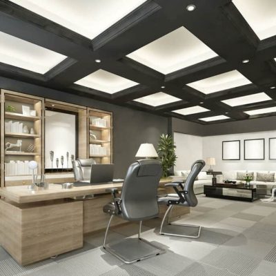 False Ceiling & Light Partition Installation 2